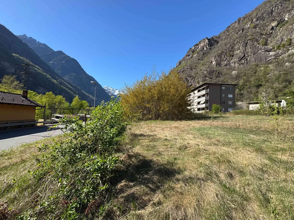 Terreno edificabile per palazzine o case a Bodio