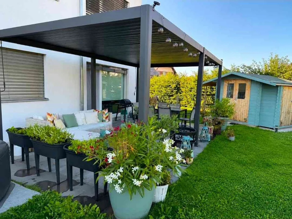 Magnifique appartement traversant avec jardin privatif de 390 m²