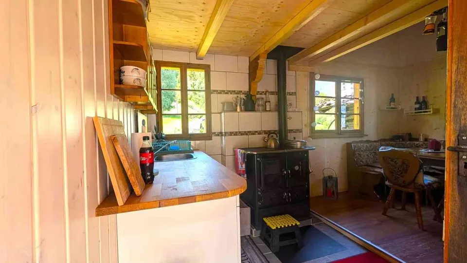 Behagliches Maiensäss bei der Brandalp in Unterbäch