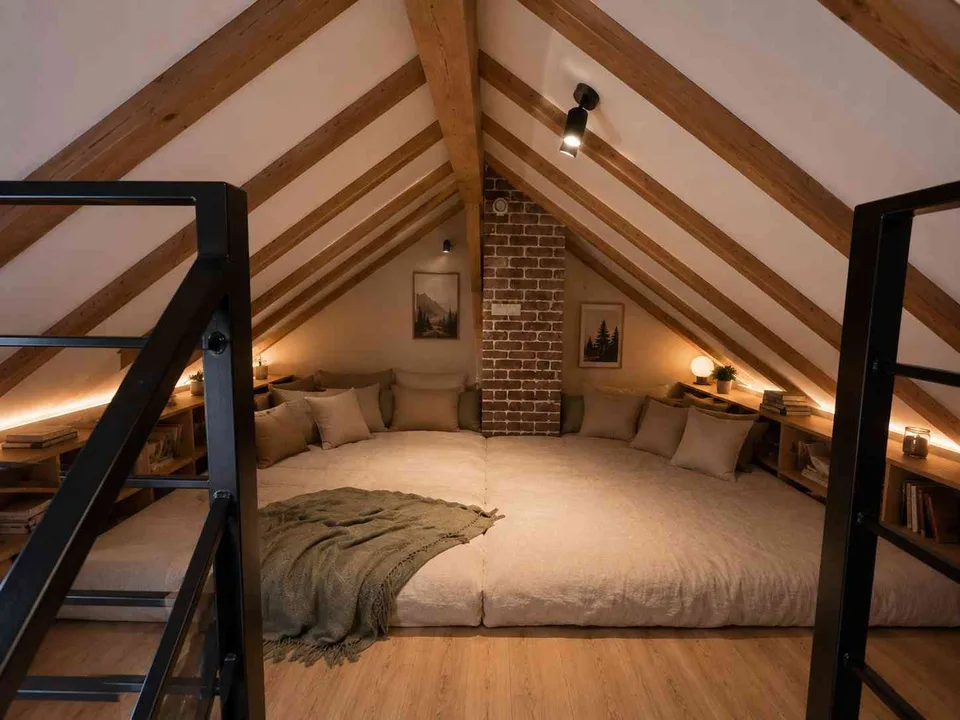 Magnifique 3.5 pièces rénové avec loft sous toiture