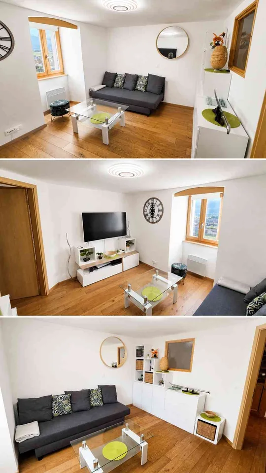 2 appartements 2.5pcs + 1.5pcs rendement net 5%