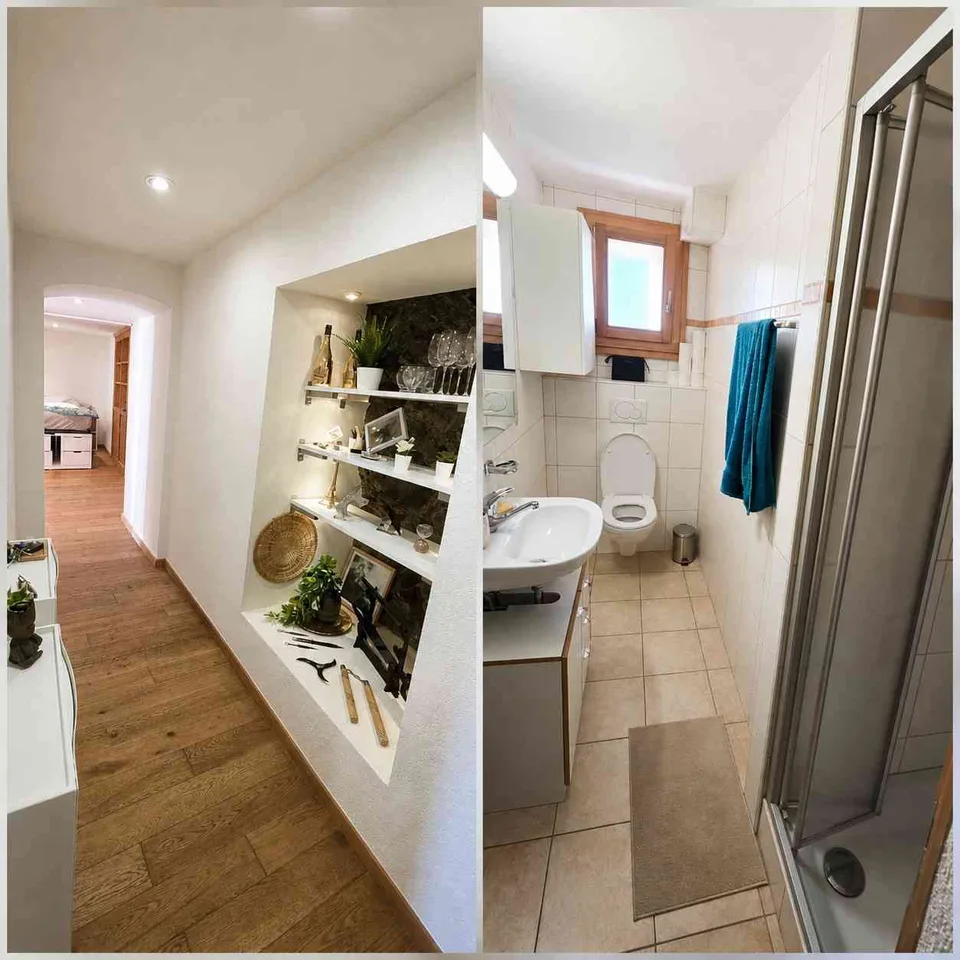 2 appartements 2.5pcs + 1.5pcs rendement net 5%