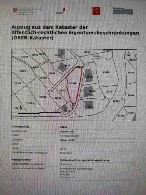Mund, Grächbodi, "Zer Niwwu Schiir" Bauland zu verkaufen