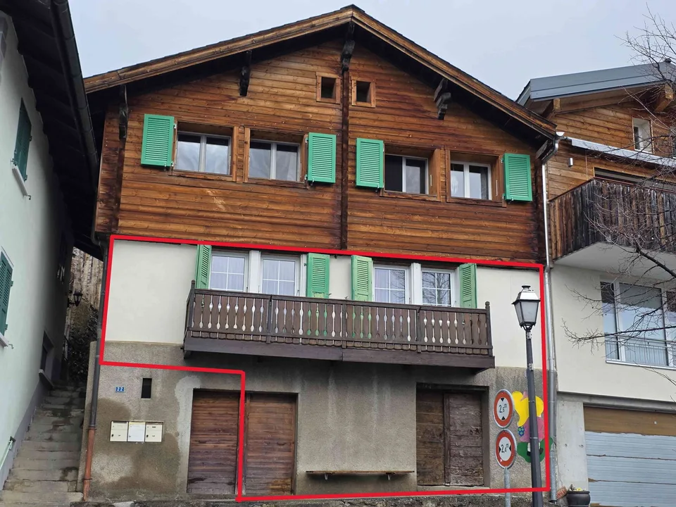 Charmante 3.5 Zimmer Wohnung im Dorf von Varen