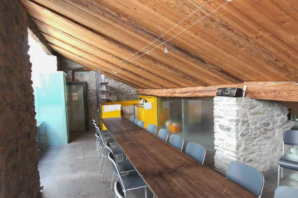 Galerie im alten Teil von Visp