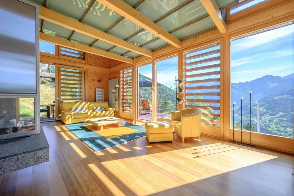 Séduisant chalet d'exception avec panorama alpin absolu