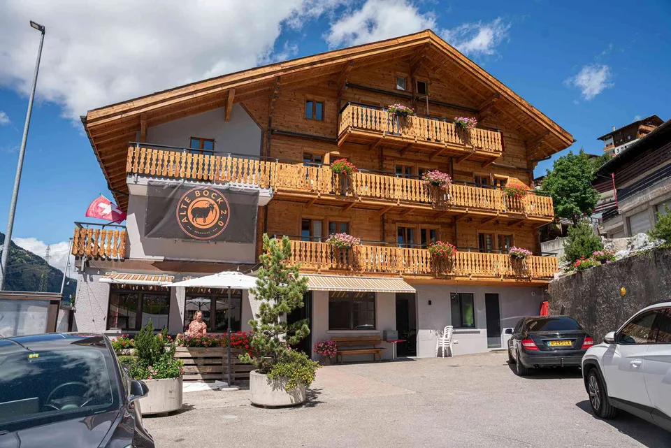 Renoviertes Chalet Hotel in Grächen