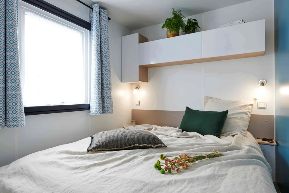 Neues Mobil-Home Lodge 75TP auf Camping-Parzelle in Raron/Wallis