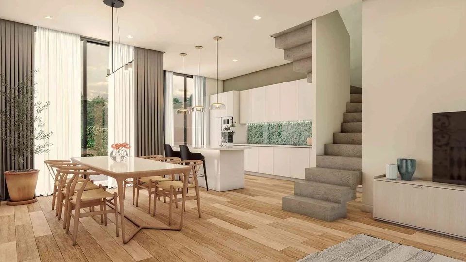 Villa contigues NEUVE à Apples, prête à emménager. 158m2 utile