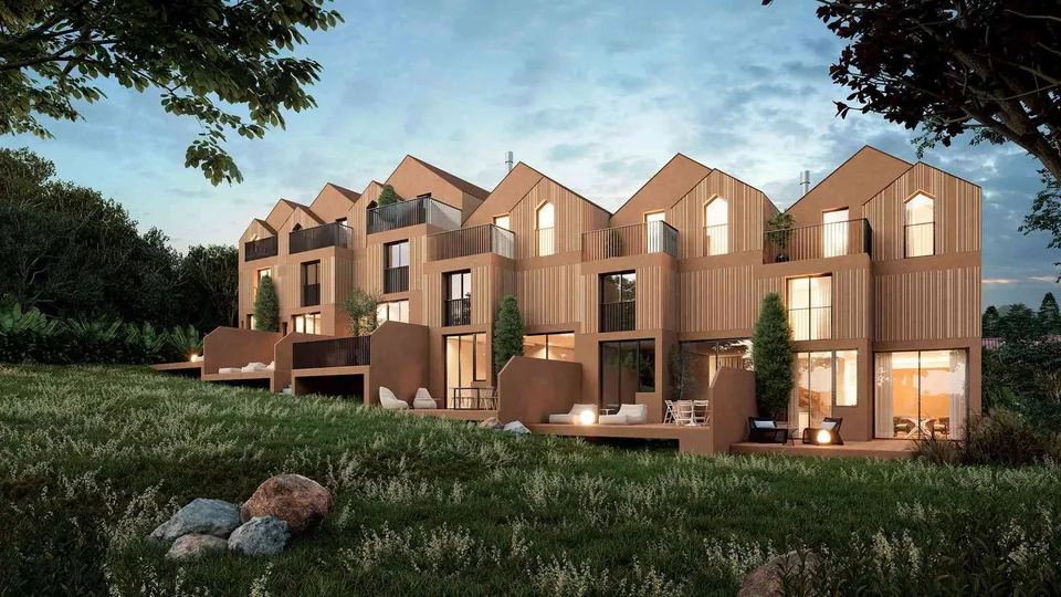 Villa contigues NEUVE à Apples, prête à emménager. 158m2 utile