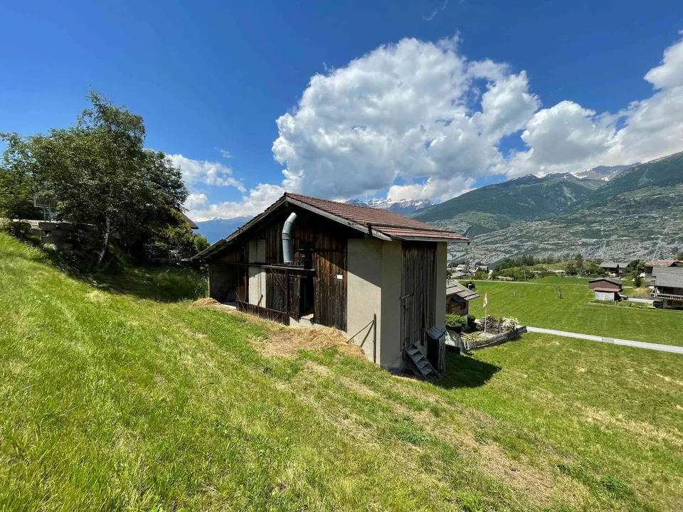 Ihr Projekt, einmalige und seltene Gelegenheit in den Walliser Alpen