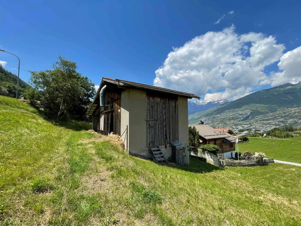 Ihr Projekt, einmalige und seltene Gelegenheit in den Walliser Alpen