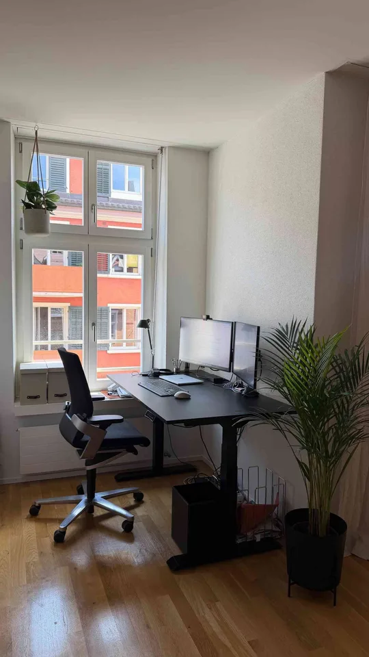 Beautiful Furnished 3-Room Apartment in Zurich Seefeld with Balcony