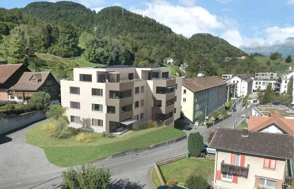 COMING SOON – Erstbezug 3.5-Zimmer-Wohnung mit Weitsicht in Mels