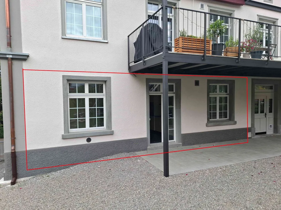 Grosszügige 4.5-Zimmer-Wohnung mit grosser Veranda