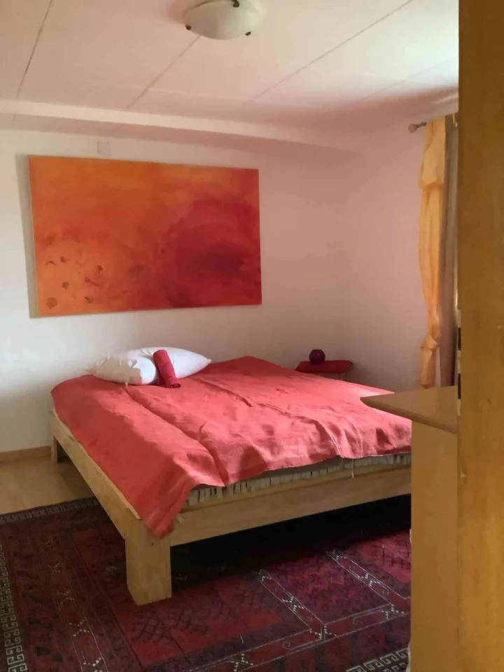 hübsche 1.5 Zi-Wohnung möbliert mit Veranda und traumhafter Aussicht