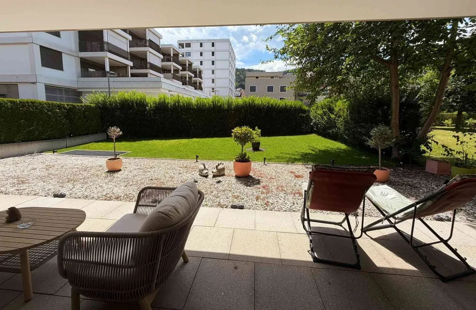Helle 3.5-Zimmer-Wohnung mit grossem Privatgarten in St. Margrethen