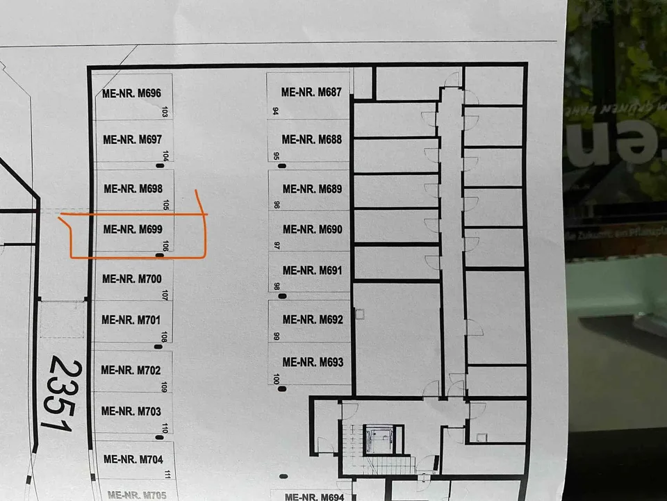 Tiefgaragenparkplatz