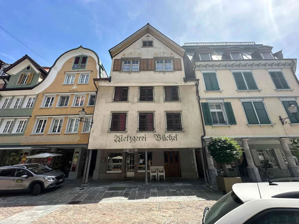 Renovierte 2.5-Zimmerwohnung im Zentrum von Altstätten