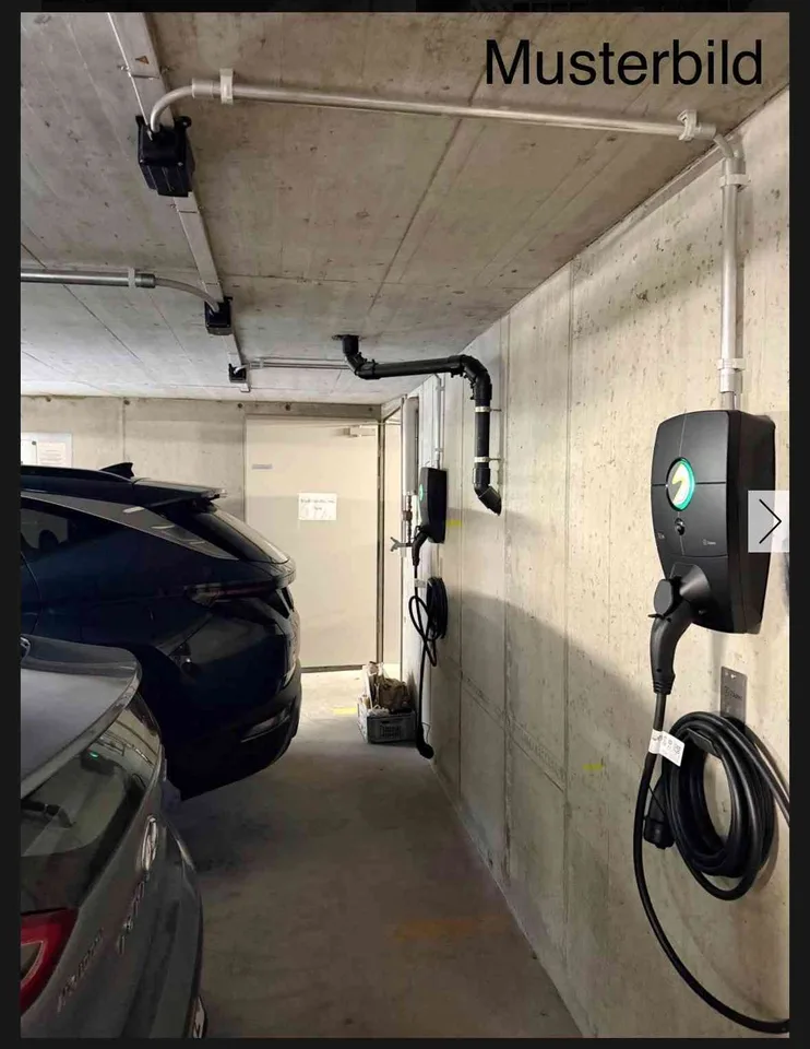 Tiefgarage mit E-Ladestation