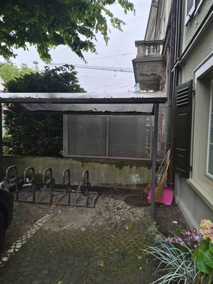 Motorradparkplatz
