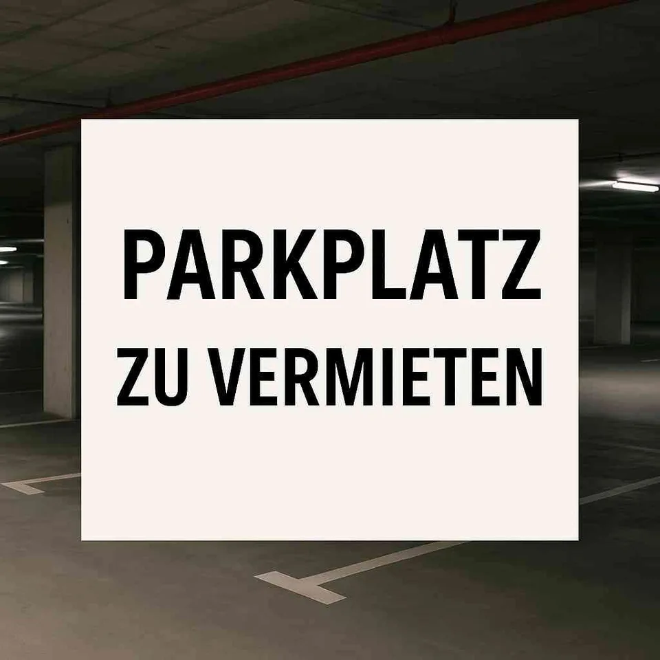 Tiefgaragen-Parkplatz zu vermieten