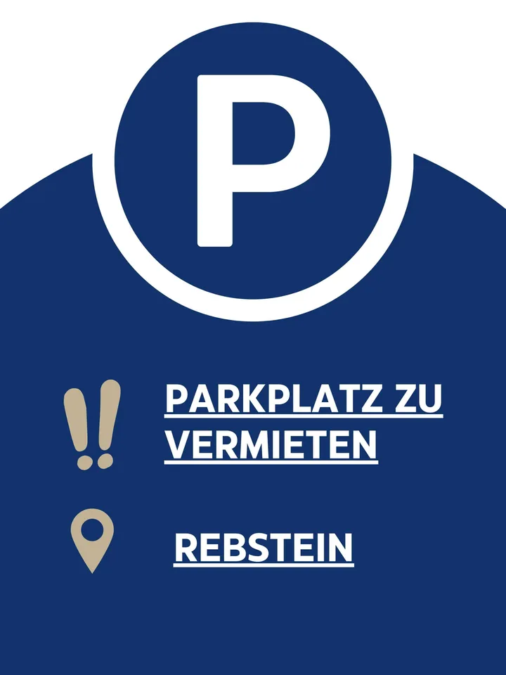 Tiefgaragen-Parkplatz zu vermieten