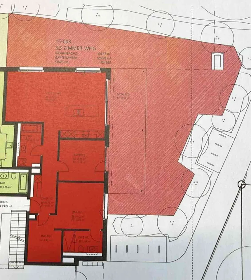Gartenwohnung mit grosszügigem Aussenbereich und Seesicht