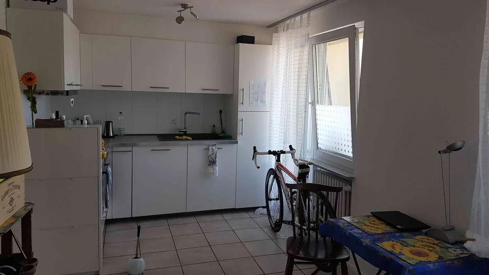 Attraktive 2.5-Zimmer-Wohnung mit Rheinblick und Balkon