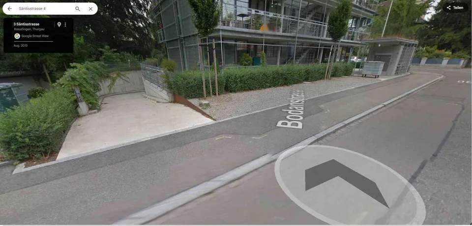 Tiefgaragenplatz zu vermieten in der Säntisstr./Bodanstr. Kreuzli
