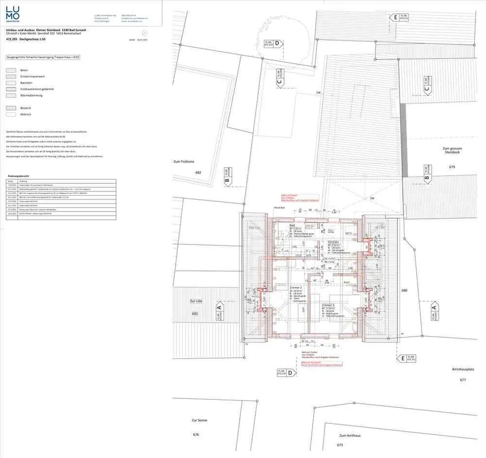Attika-Wohnung mit Terrasse über den Dächern von Bad Zurzach