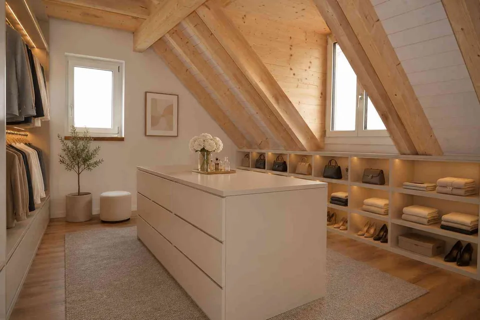 Attika-Wohnung mit Terrasse über den Dächern von Bad Zurzach