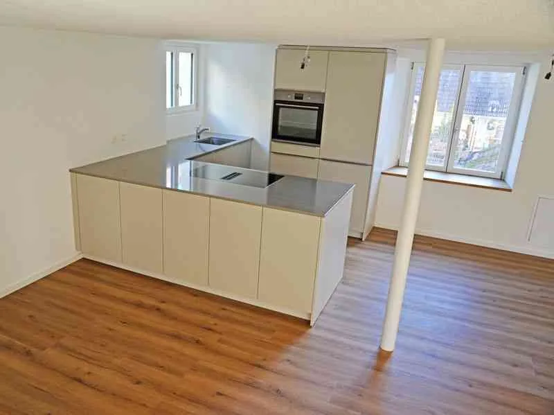 Attika-Wohnung mit Terrasse über den Dächern von Bad Zurzach