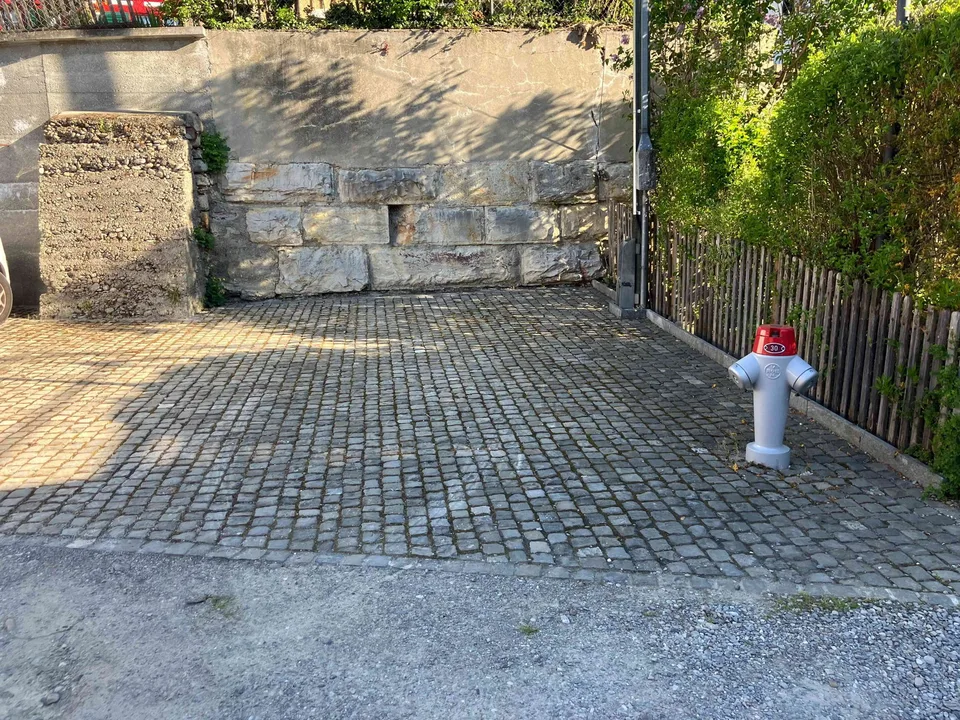 Parkplatz im Freien