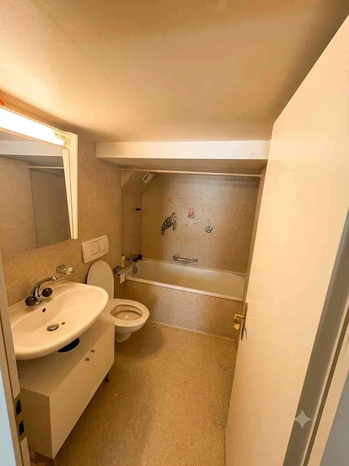 3.5 Zimmer, 75m2, im Zentrum, Gemeinschaftsterrasse mit Aussicht