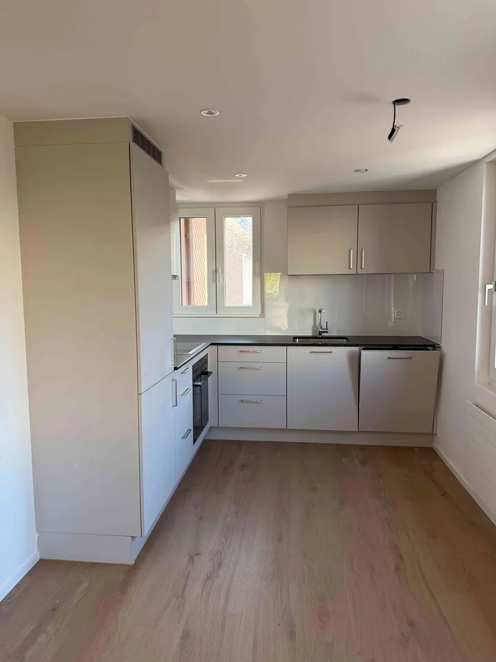 Frisch sanierte 2.5-Zimmer-Wohnung mit Gartensitzplatz