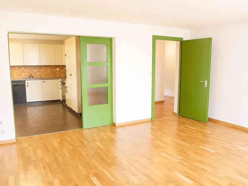 Gemütliche 3.5-Zi-Wohnung in der Altstadt mit Balkon ins Grüne