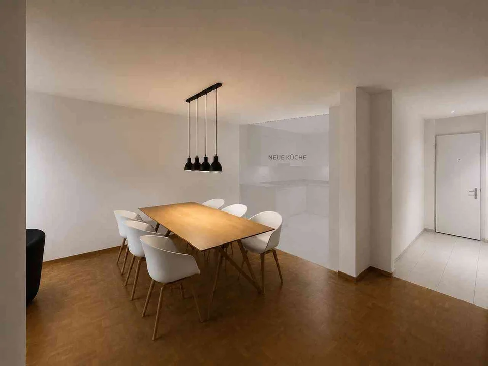 Erstbezug nach Totalsanierung: Stilvolle 4.5-Zimmer Wohnung im 1. OG