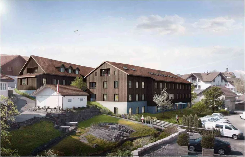 Neubau - Moderne Wohnungen im Zentrum von Bronschhofen
