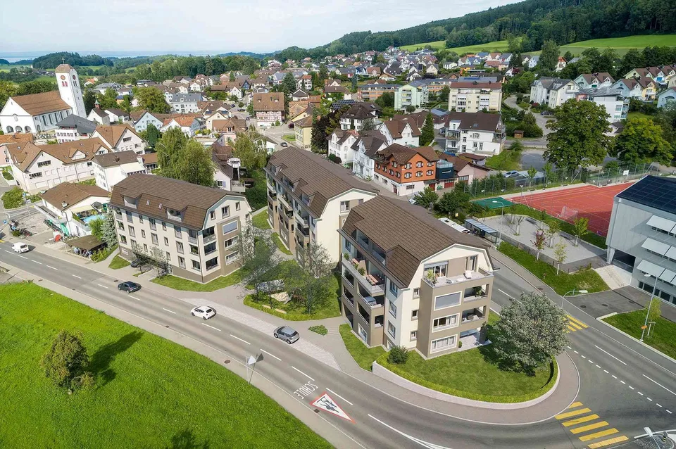 Neubau - Moderne Wohnungen im Dorfkern von Waldkirch