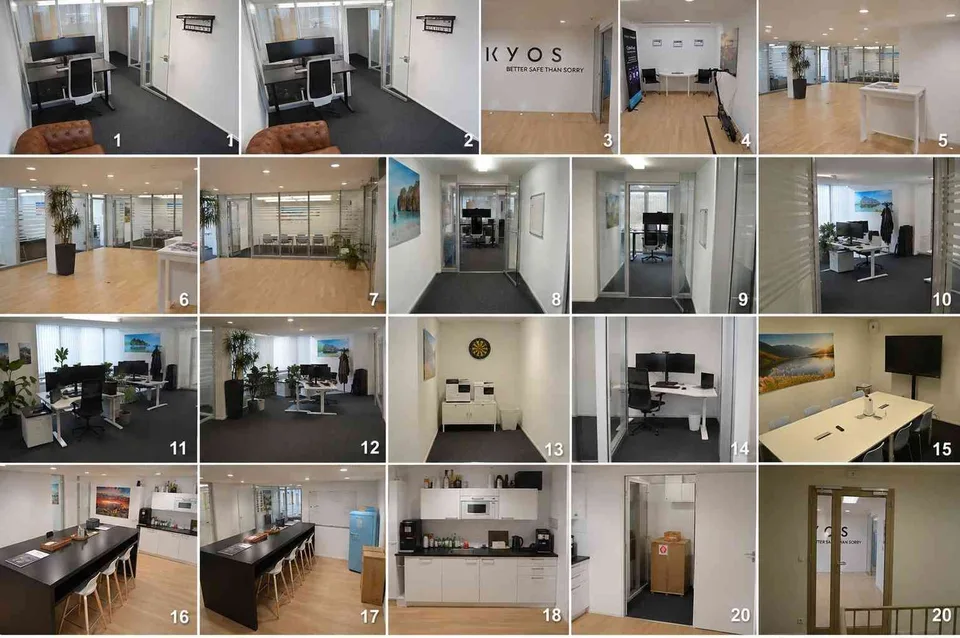 Moderne Bürofläche zur Untervermietung im Geschäftshaus KURT, St. Gall