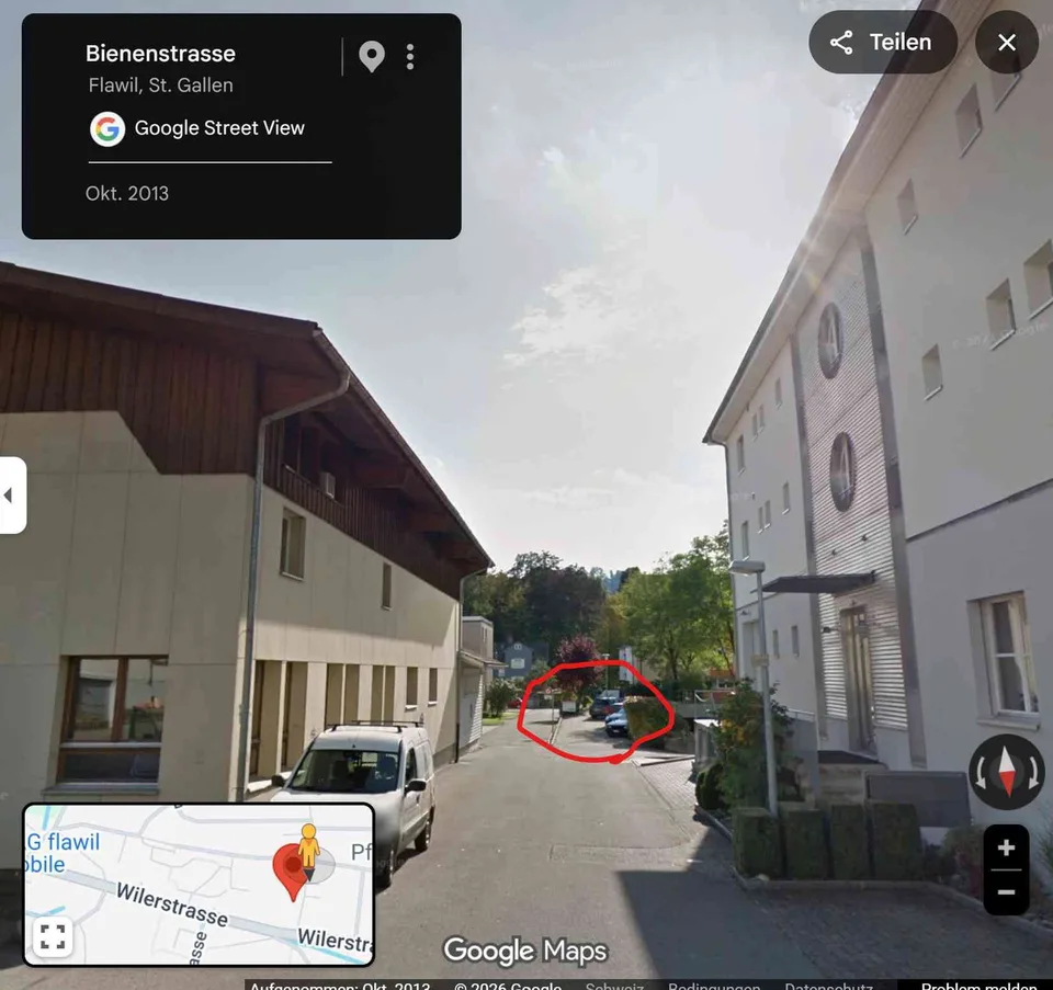 Aussenparkplatz Flawil