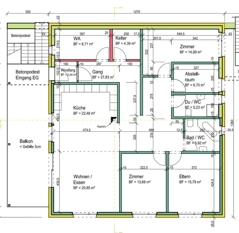 Wunderschöne 4.5 Zimmer WHG - Eigentums-Standard