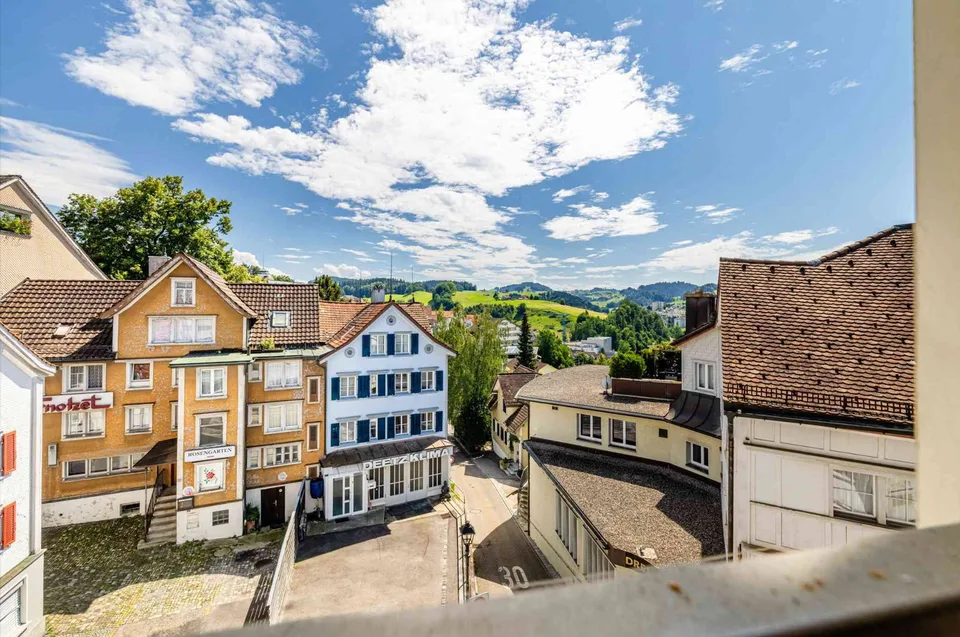Klein, aber oho! Modernes 1.5-Zimmer-Studio in Herisau - im Zentrum