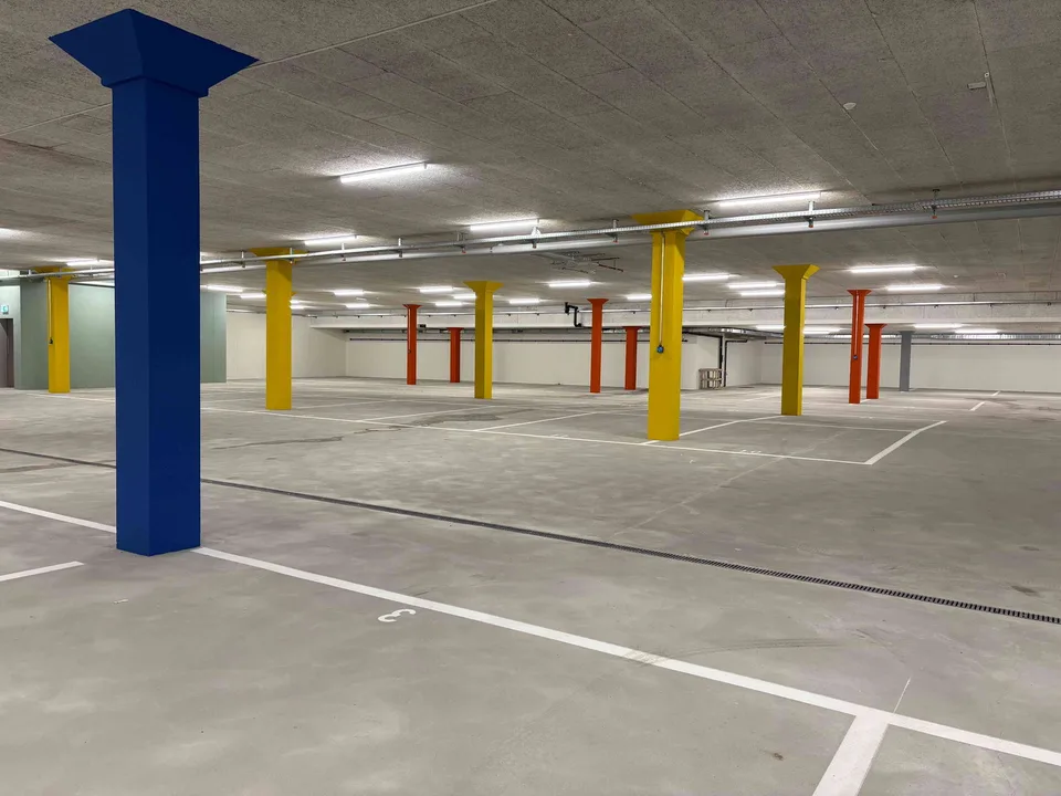 Parkplatz in Tiefgarage