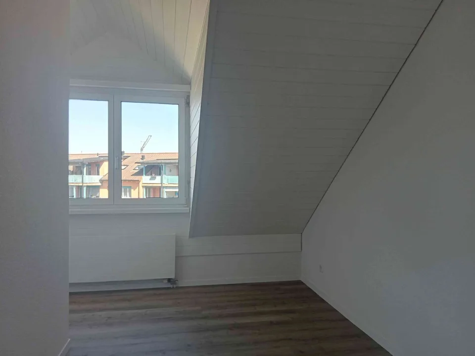 Neue Dachwohnung inkl. Parkplatz / Erstbezug mit Weitblick
