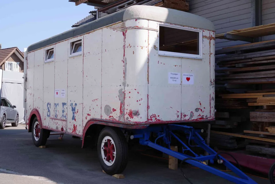 Tinywagen inkl. Stellplatz zu vermieten