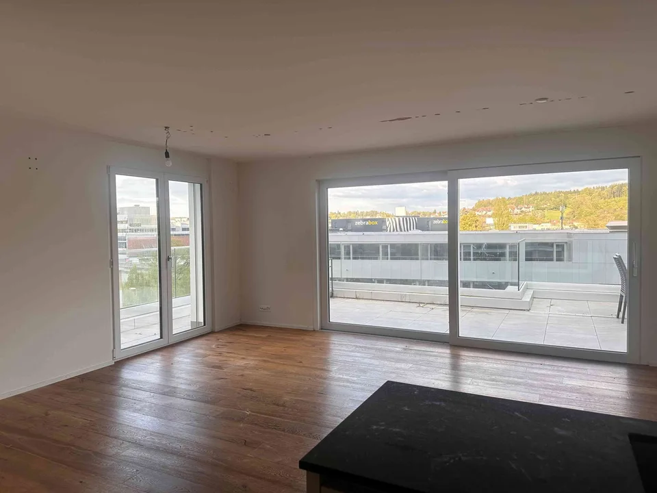 Schöne Attika-Wohnung am Rande Winterthurs