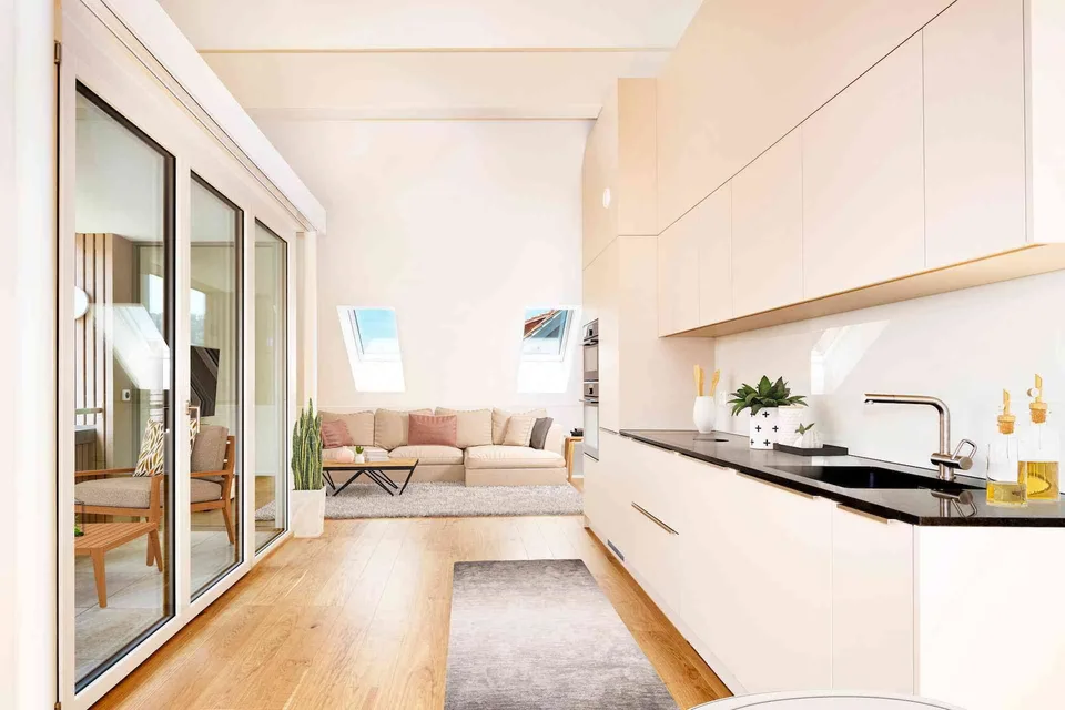 Moderne 3.5 Zimmer Dachwohnung