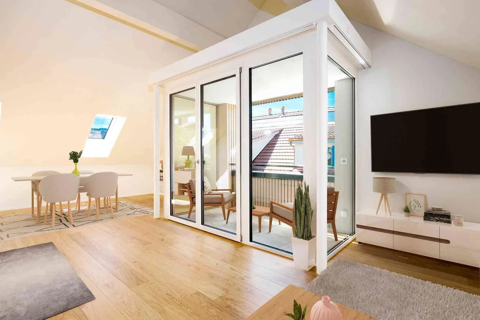 Moderne 3.5 Zimmer Dachwohnung